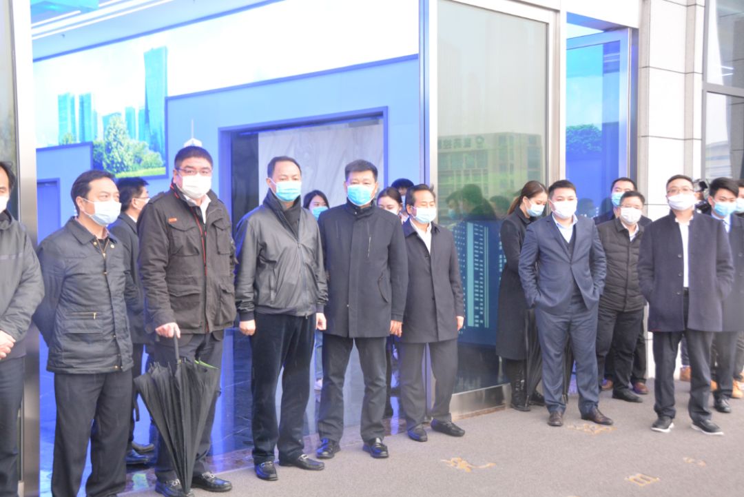 长沙市委副书记、代市长郑建新一行调研best365英国在线体育长沙中联产业园