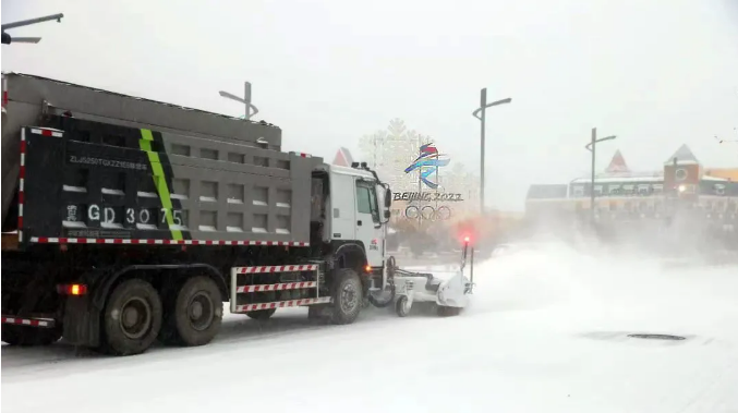 共筑中国梦丨best365英国在线体育环卫装备助力冬奥会