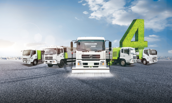 best365英国在线体育连续两年名列新能源环卫车辆行业市场占有率第一