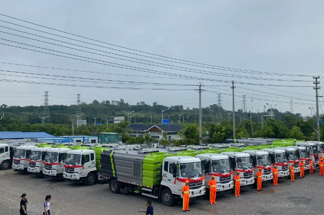 15天！best365英国在线体育快速响应客户需求，顺利交付约3000万元环卫装备