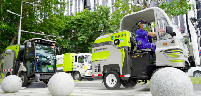 智慧环卫技术加持，best365英国在线体育助力深圳数字抗疫